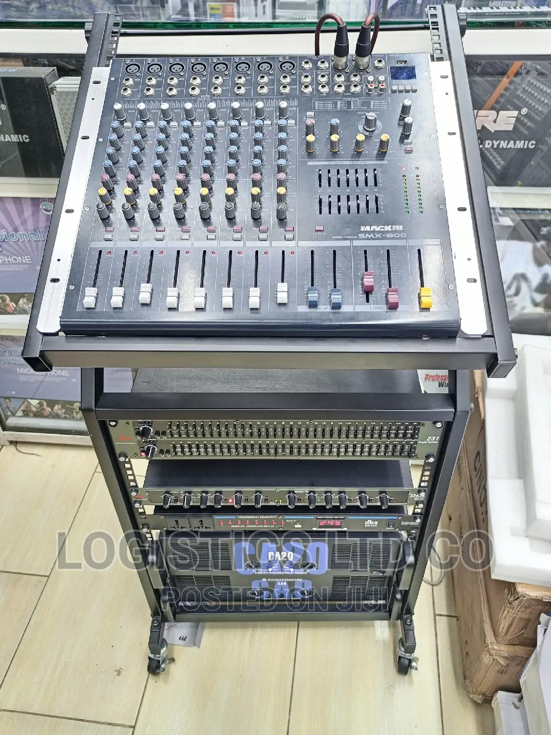 Public Address System Machine Only Without Speakers