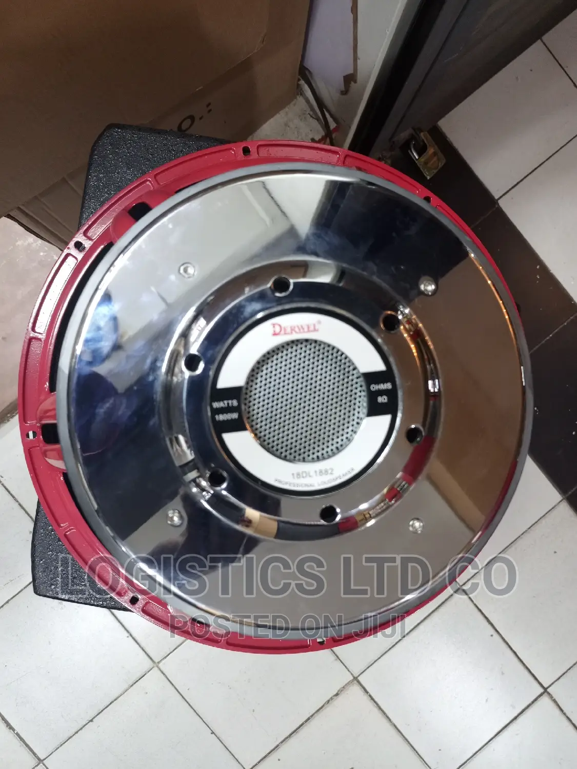 Derwel 18DL1882 Red PD1882 Naked 18 Inch Speaker