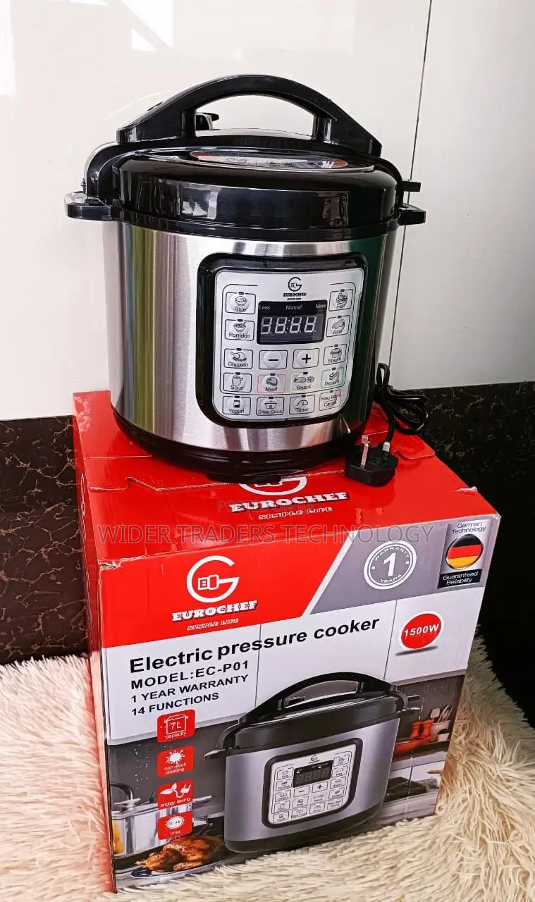 Eurochef Electric Pressure Cookers Capacity ~ 7 Litres