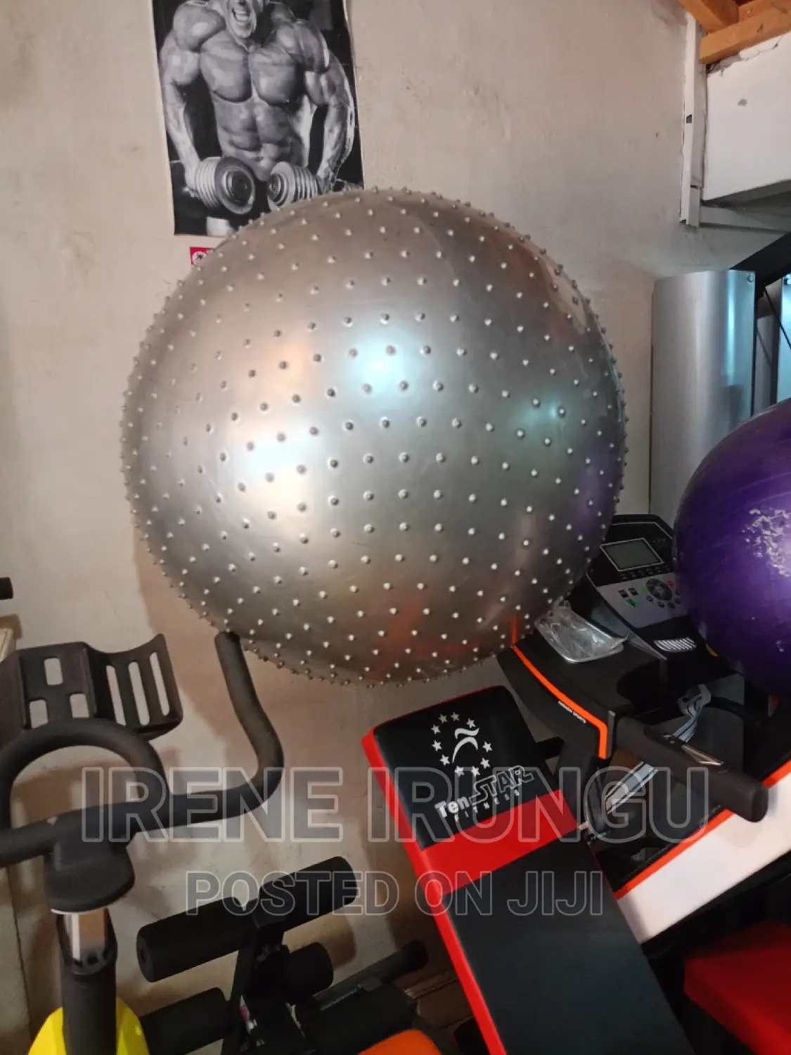 85cm Spiked, Gym, Therapy Ball