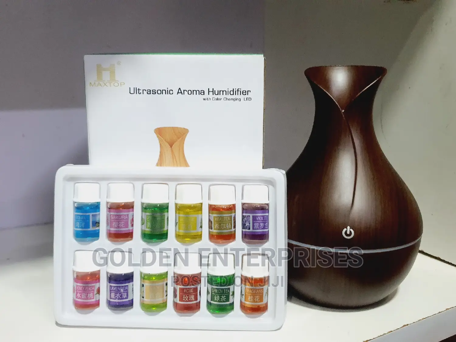 Humidifier + 12pcs Especial Oils