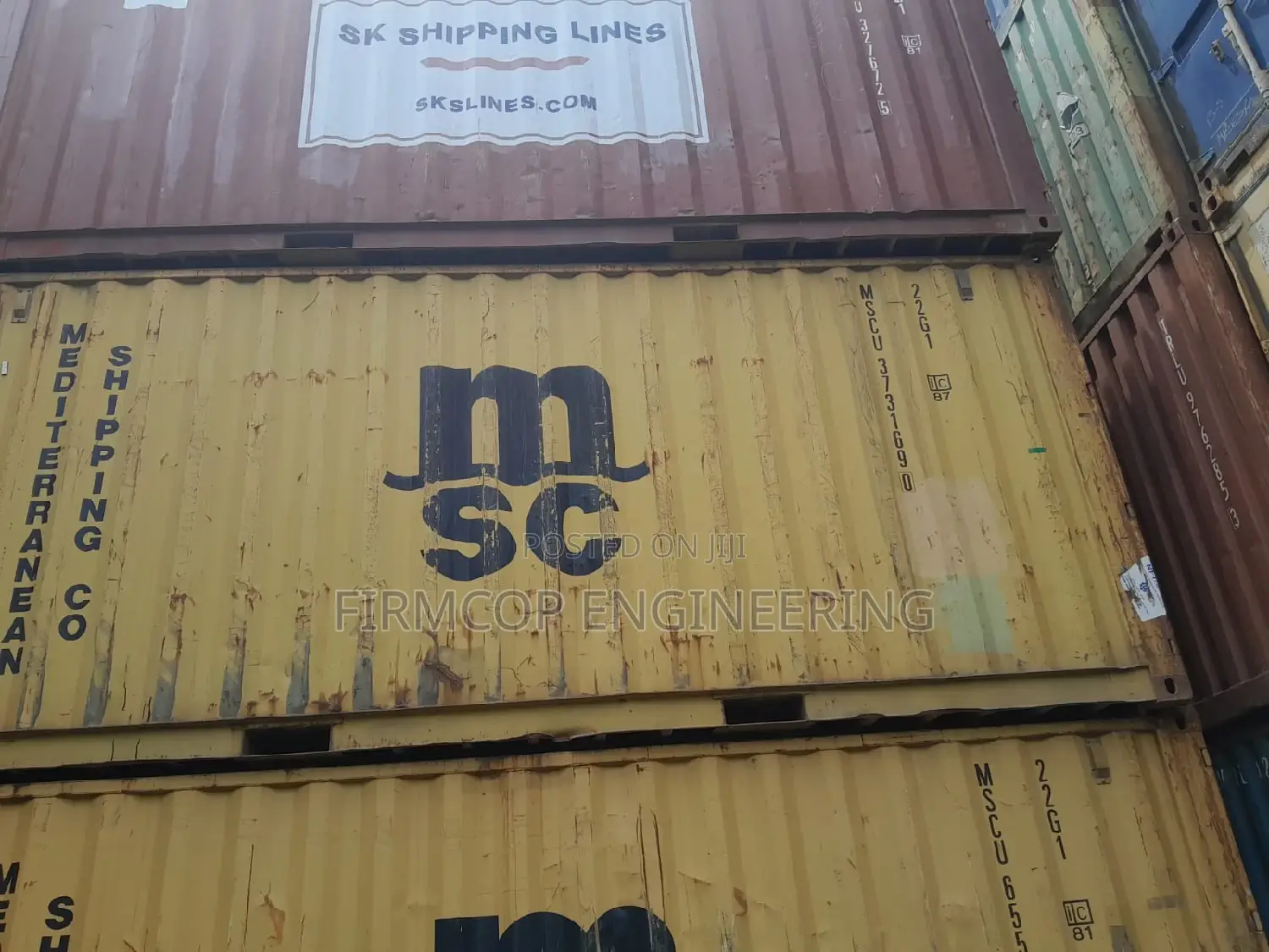 Shipping Containers Available - Inclusive of Delivery