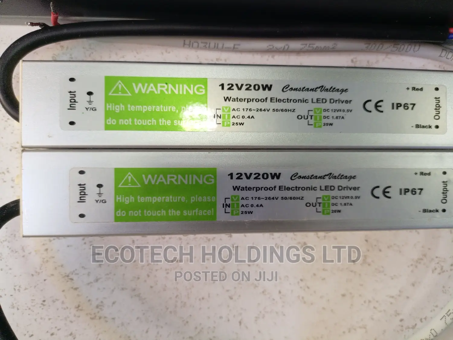 20wts 12V Led Waterproof Driver
