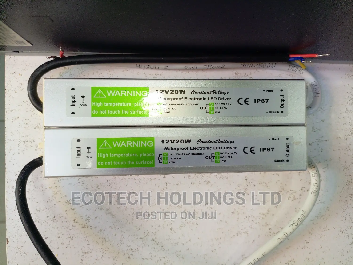 20wts 12V Led Waterproof Driver