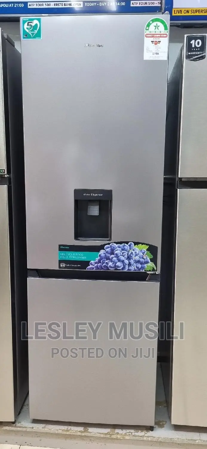 Hisense REF286DR 286L Combi Defrost Fridge With Dispenser