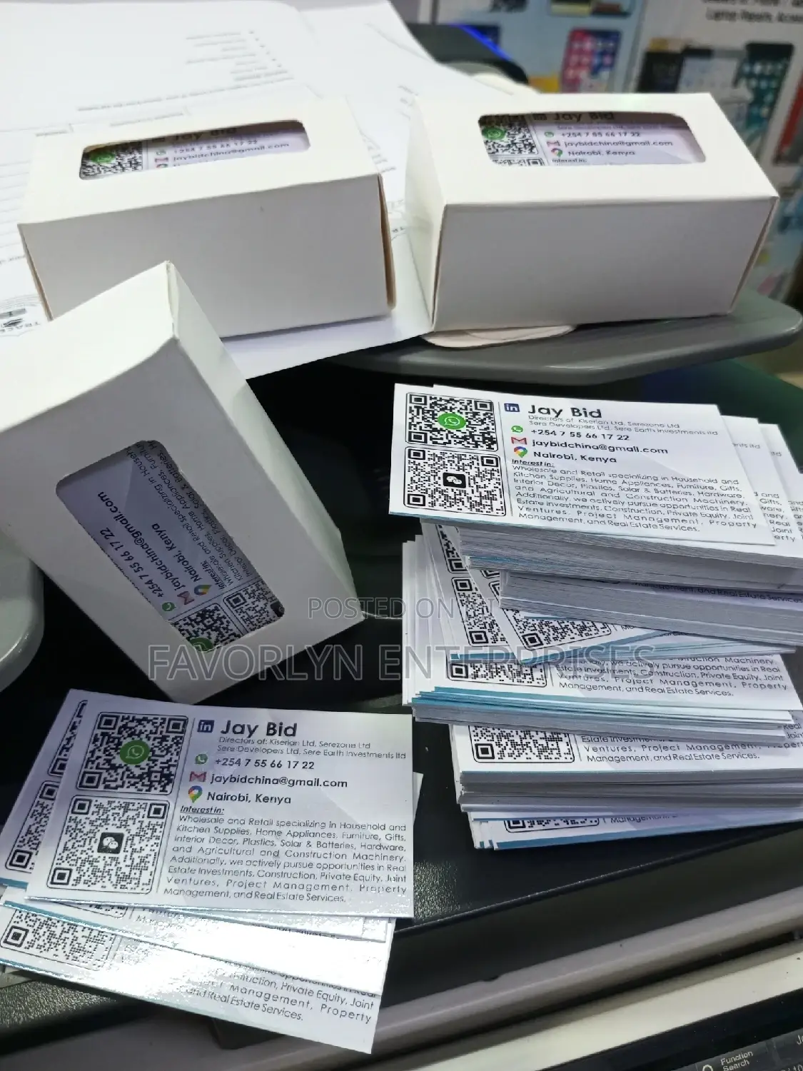 Customized Business Card Printing and Designing