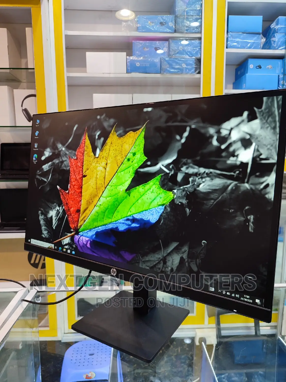 Hp P27h G4 27" FHD (1080p) IPS Frameless Monitor With Audio