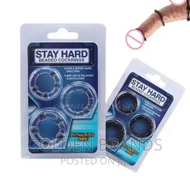 3 PCS Flexible Penis Enlargement Rings, Friday Offer