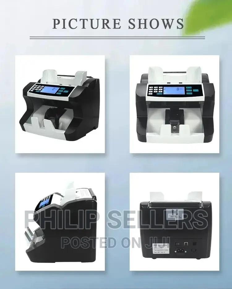 Currency Cash Bill Counter Detector Machine