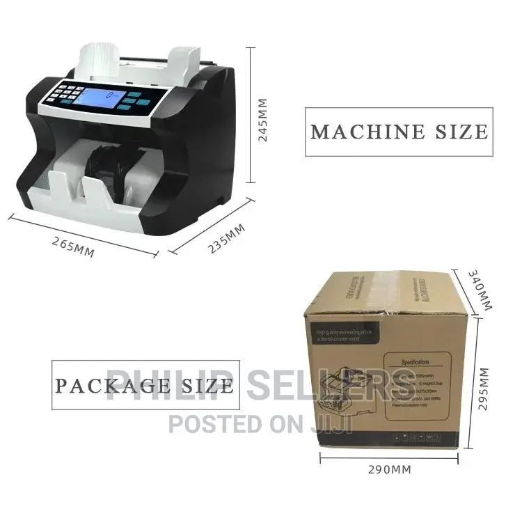 Currency Cash Bill Counter Detector Machine