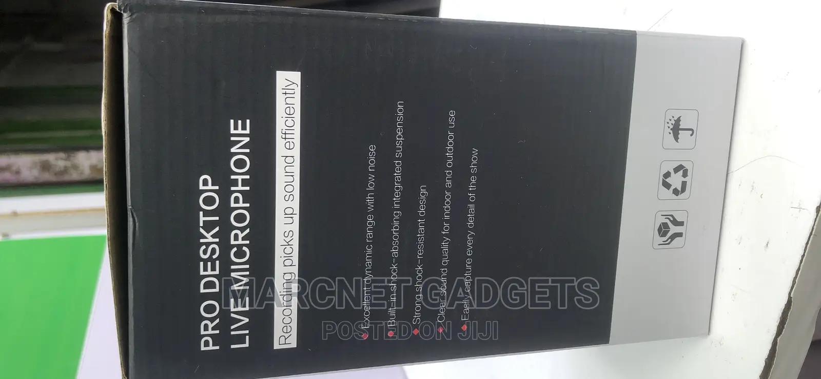 USB RGB Pro Deaktop Live Microphone 360s With Sound Card
