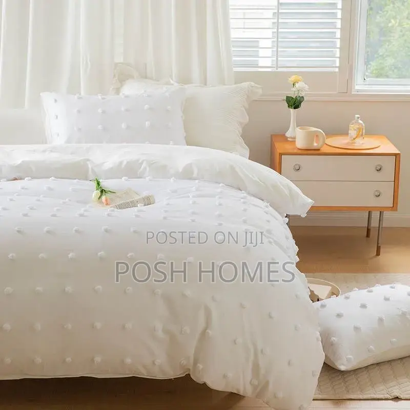 Luxury Tufted Duvet Cover Set
