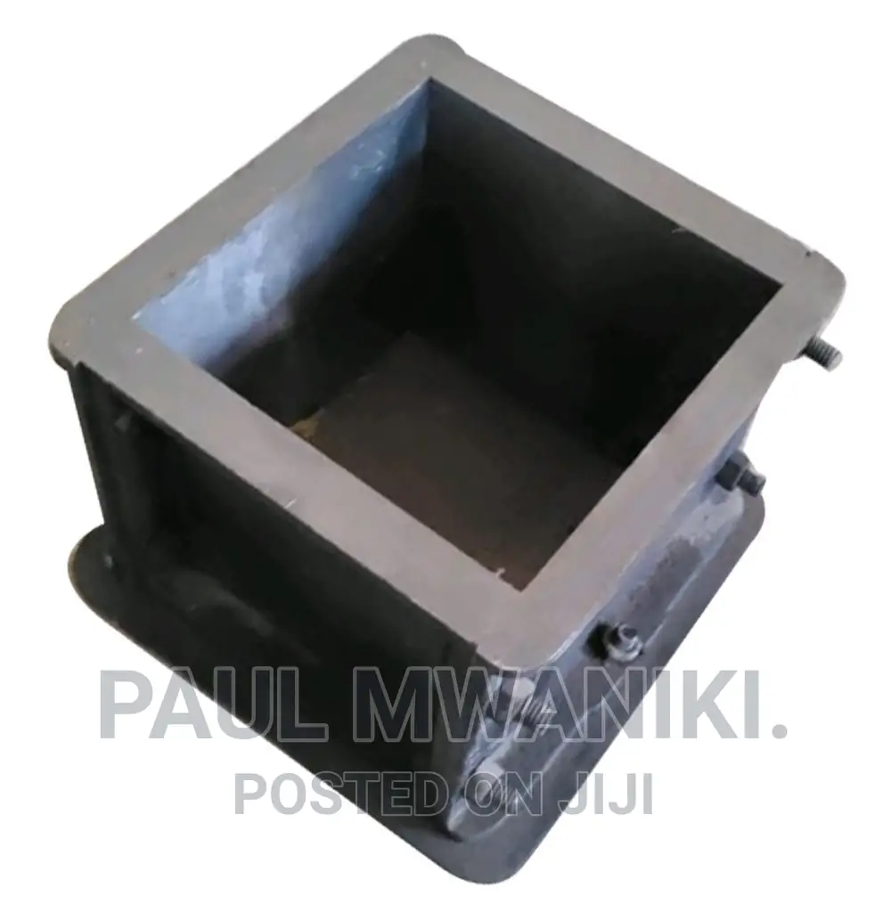 Cast Iron Cube Mould, Size: 15 X 15 Cm(150mm Cubic)