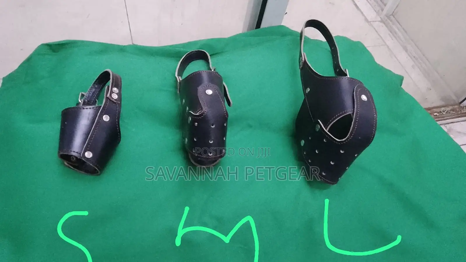 High Quality Leather Dog Muzzle for Sale