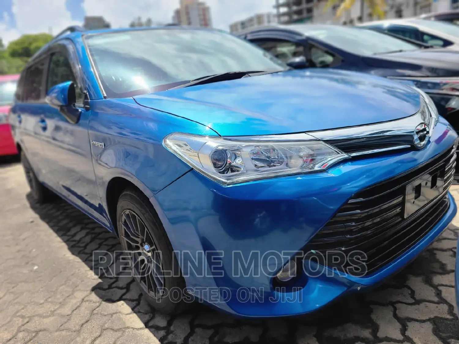 Toyota Corolla Fielder 2016 Blue