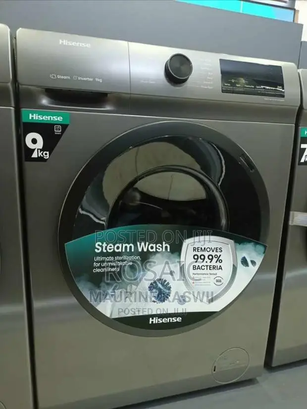 Hisense Washing Machine Front Load 9 Kg Wash and Spin