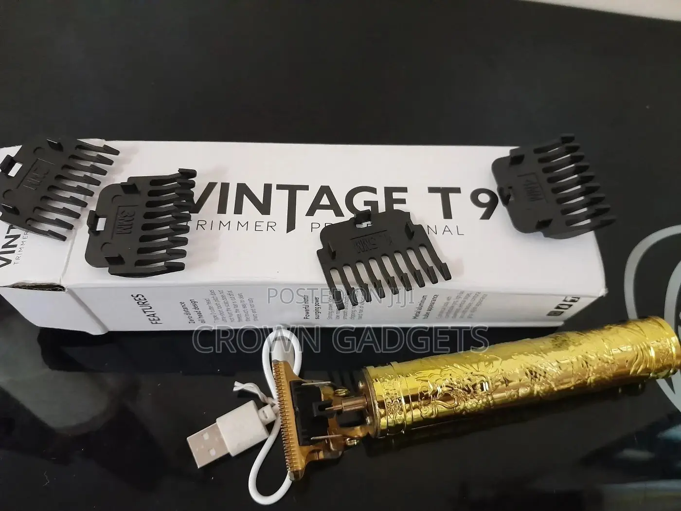 Vintage Professional T9 Cordless Hair Trimmer/Shaver