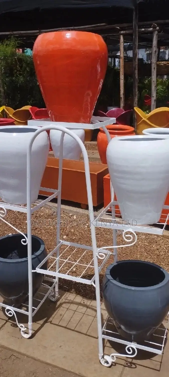 Flower Pot and Stand