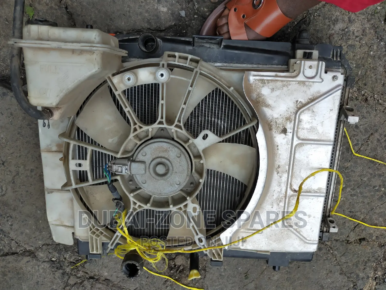 Belta,Vitz,Ractis,Probox Complete Radiator With AC and Funs.