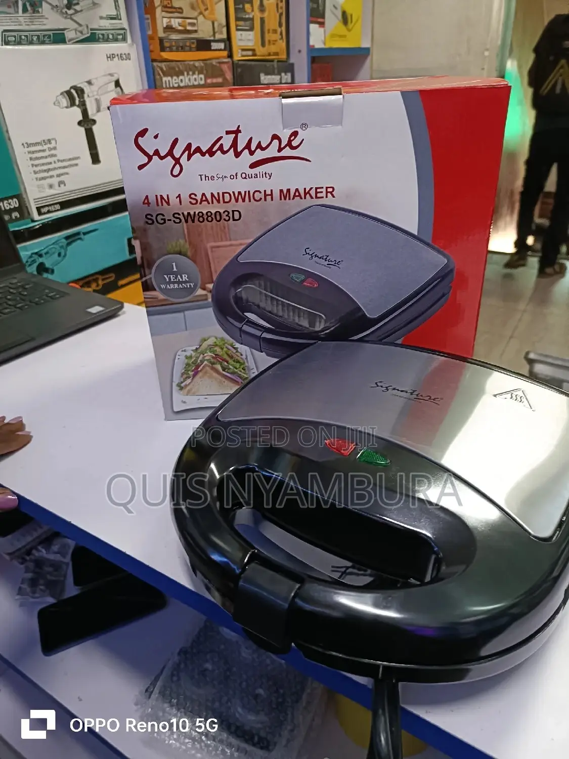 4 in 1 Sandwich Maker Signature