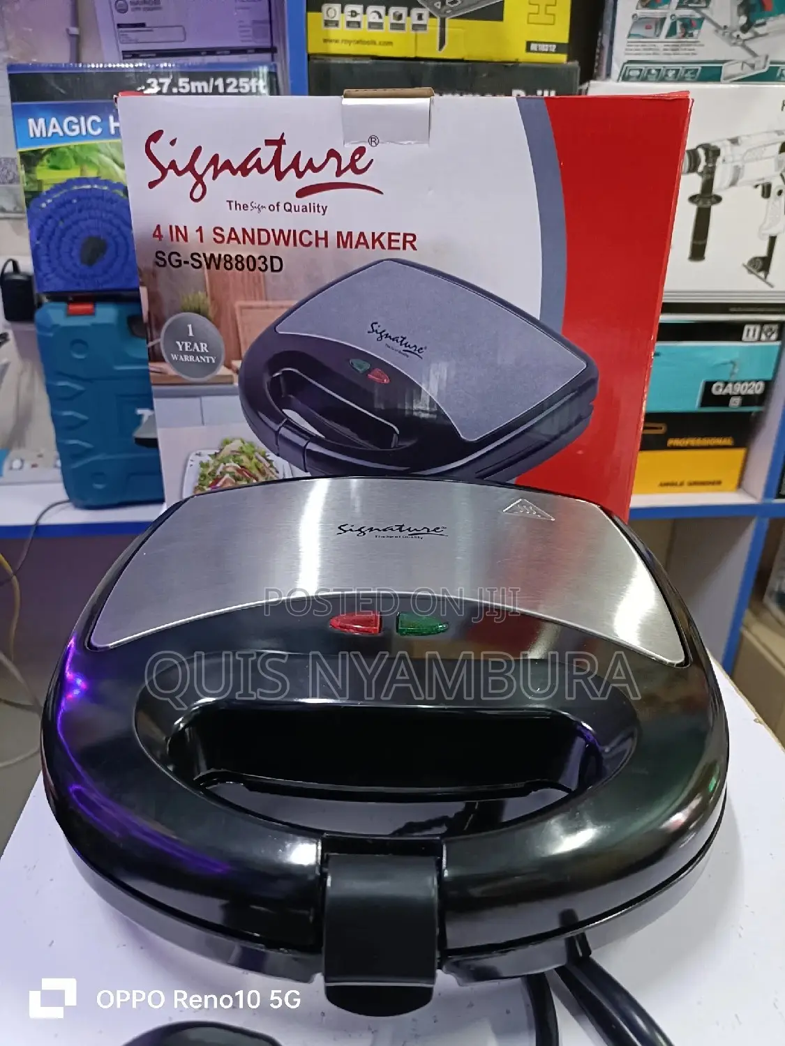 Electric Signature 4in 1 Sandwich Maker