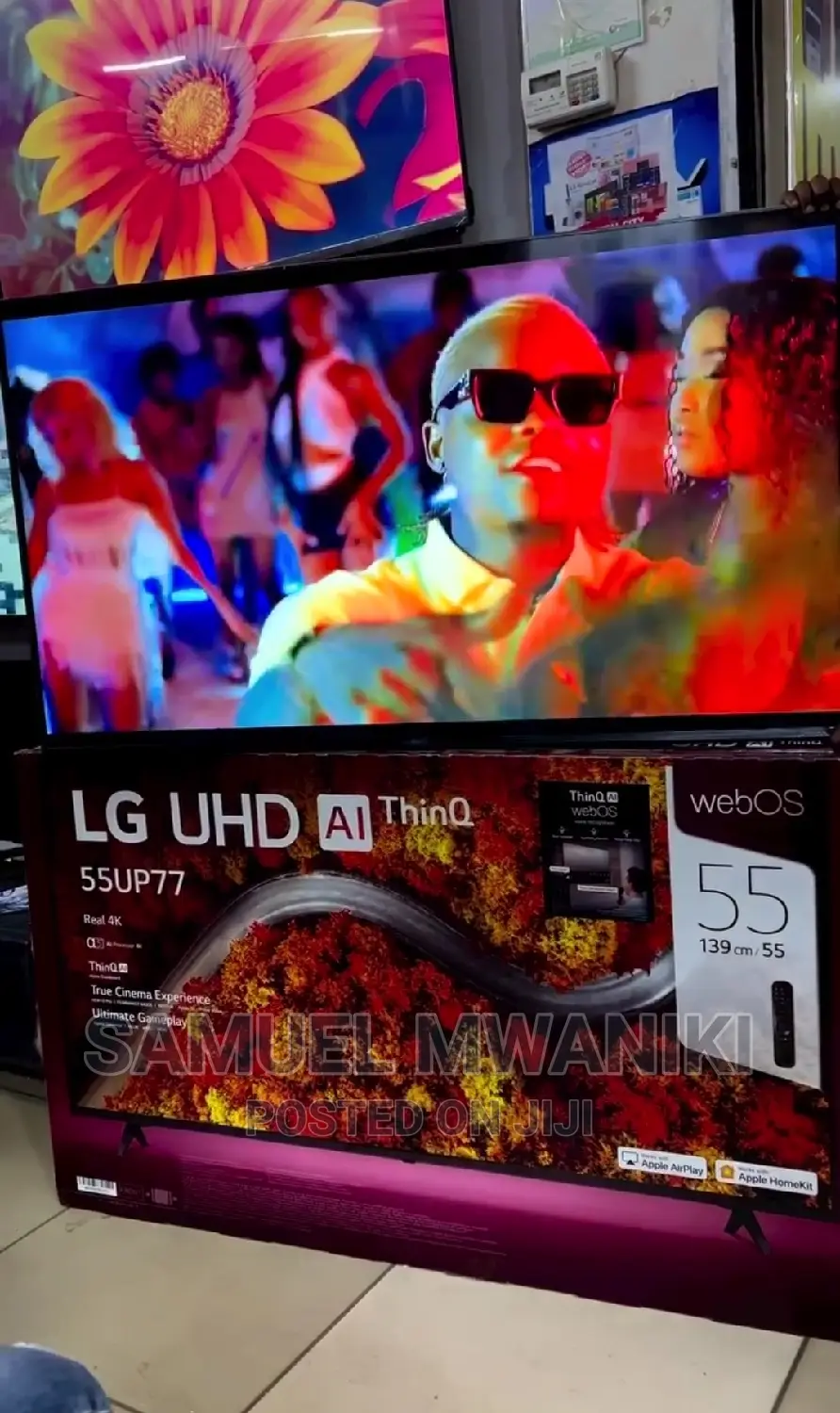Lg 55” Ultra Hd Smart Tv, Magic Remote Netflix New Model-