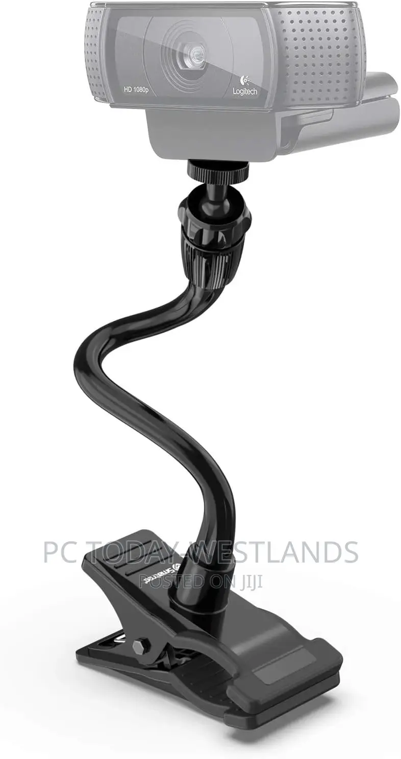 Smatree Webcam Stand, Flexible Jaws Clamp Clip Mount Holder