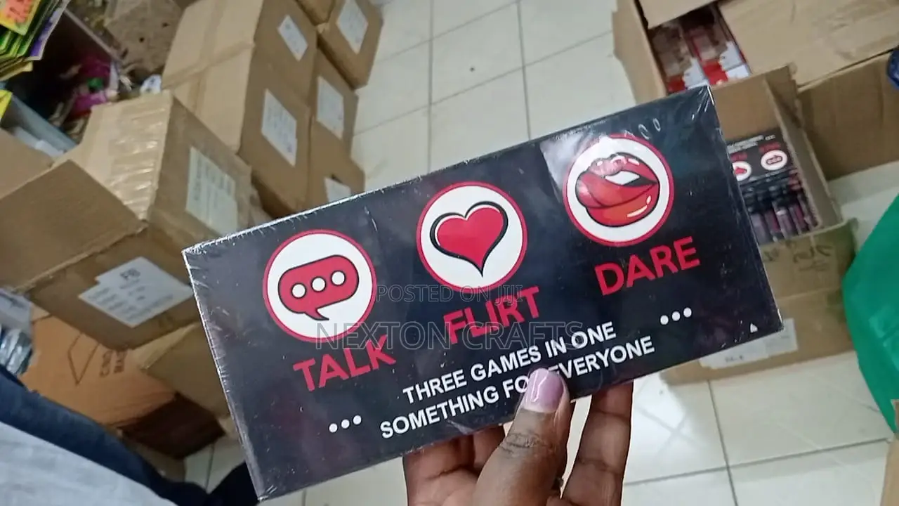 Talk Flirt Dare Card Game, Talk Game