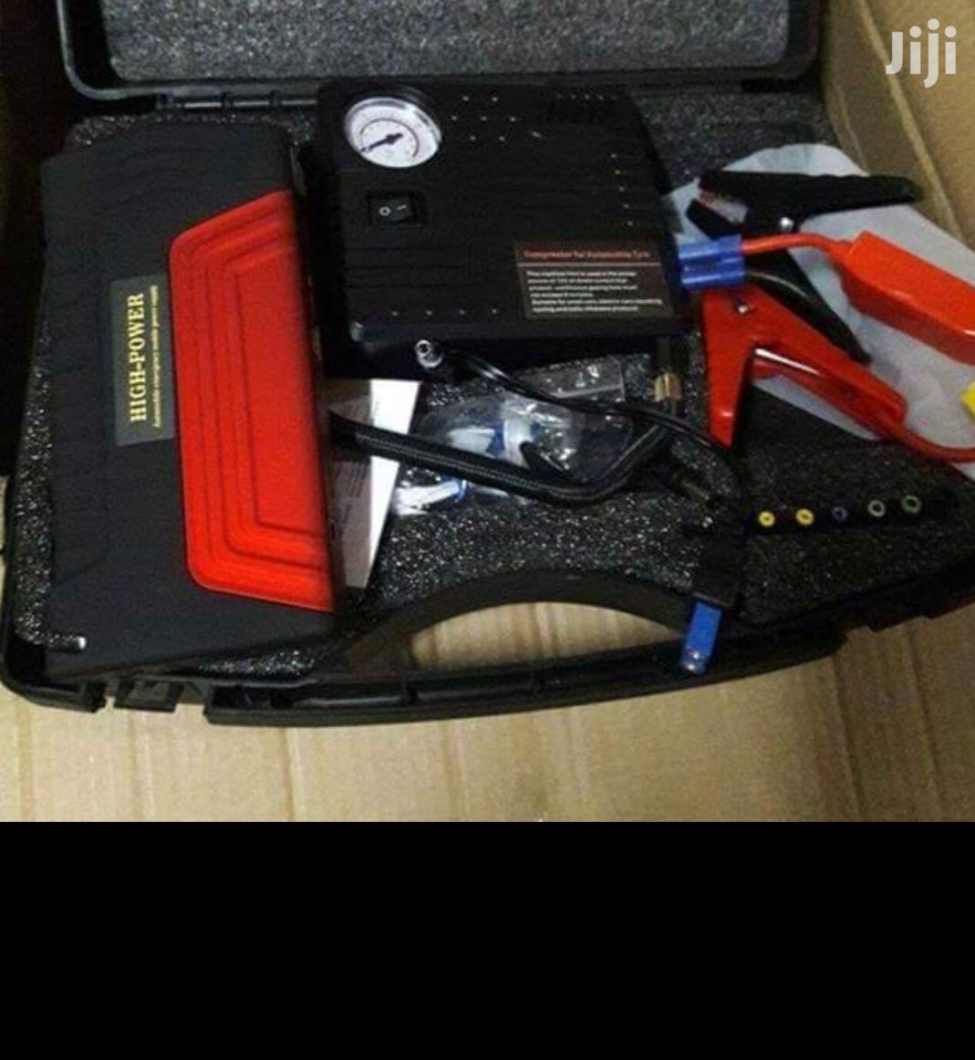 Fully Loaded Jump Starter Kit With Compressor