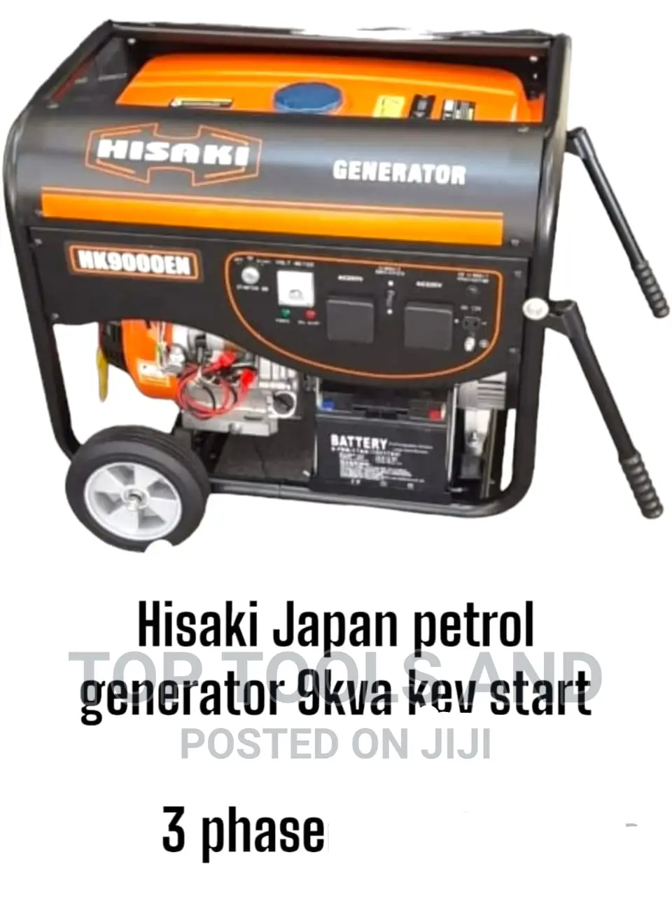 Hisaki Japan 9kva 3 Phase Petrol Generator