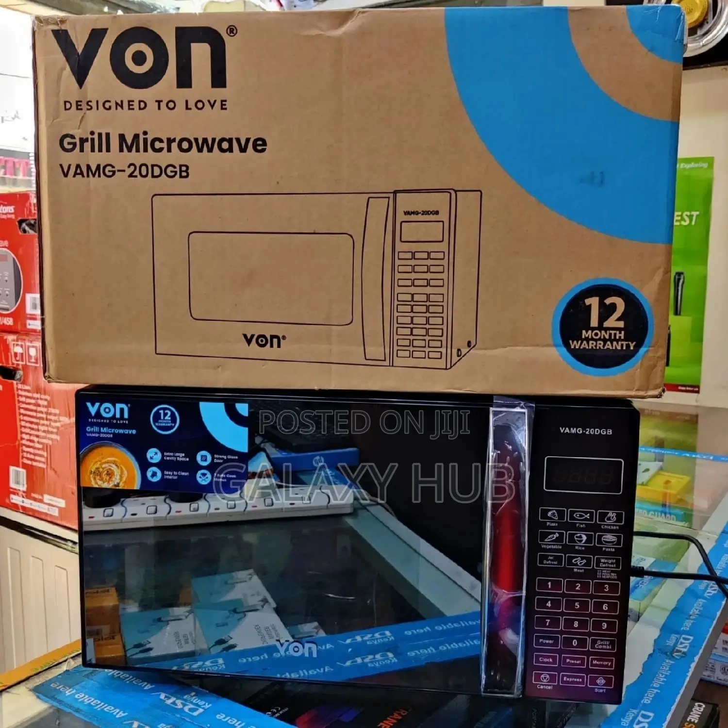 Microwave, Von Microwave 20l 20dgb With Grill