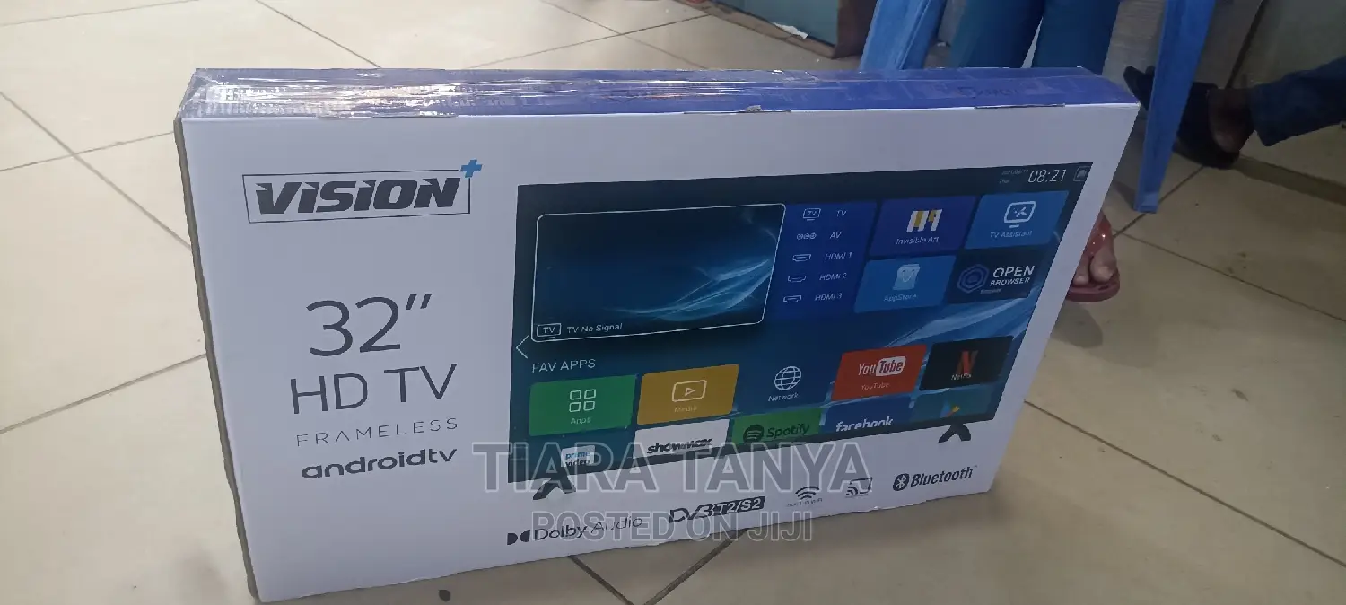 Vision 32 Inch Smart Android Frameless Tv