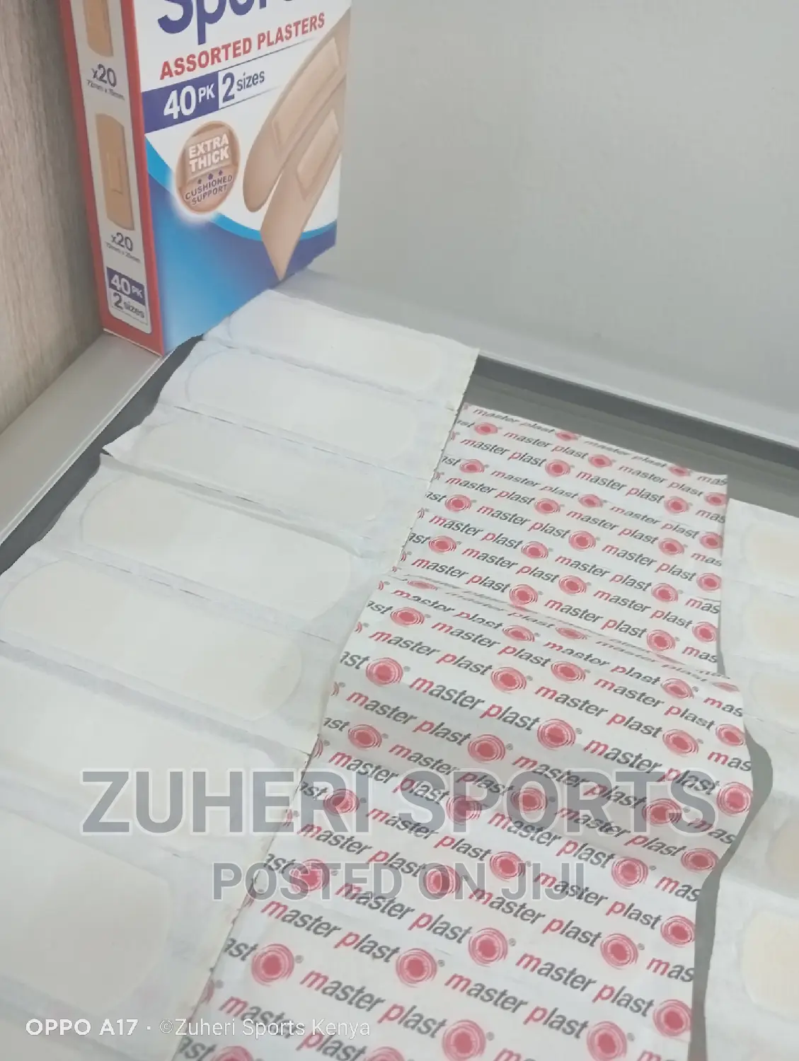 Sports Assorted Plasters. 40pcs