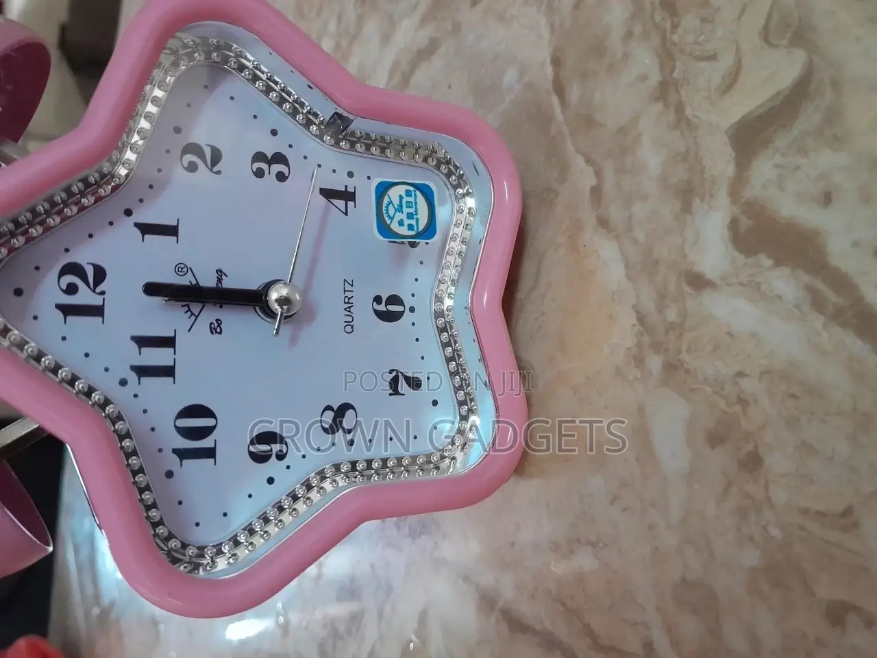 Skysea Star Shaped Metal Twin Bell Fancy Alarm Clock
