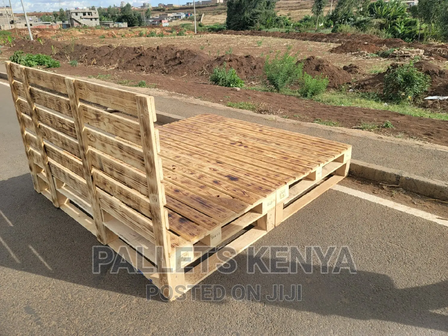 Pallet Bed- 6*6 Detachable and Blazed Pallet Bed. (PM#009,)