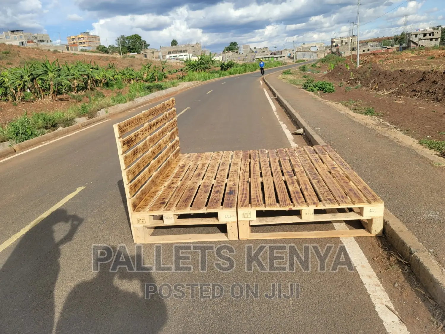 Pallet Bed- 6*6 Detachable and Blazed Pallet Bed. (PM#009,)
