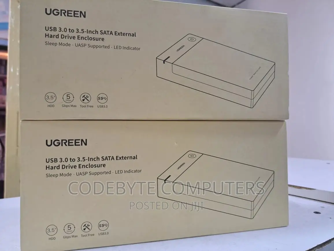 UGREEN USB 3.0 3.5"/2.5" Hard Drive Enclosure