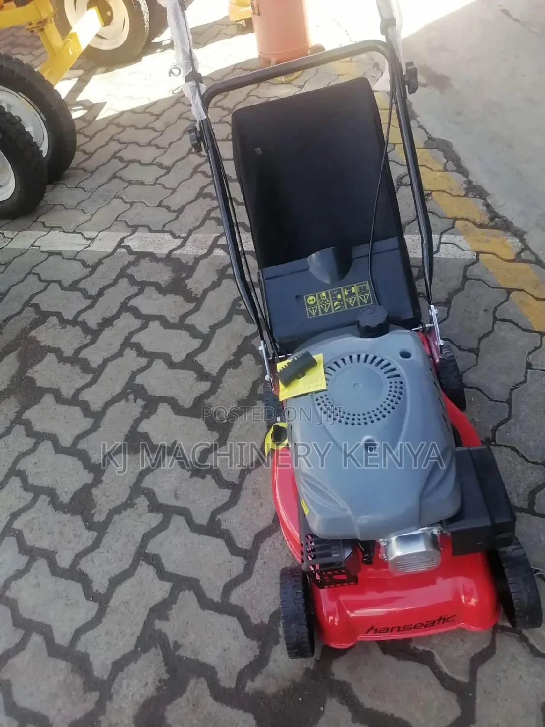 Hanseatic Gasoline Push Driven Lawn Mower-Quality Assured