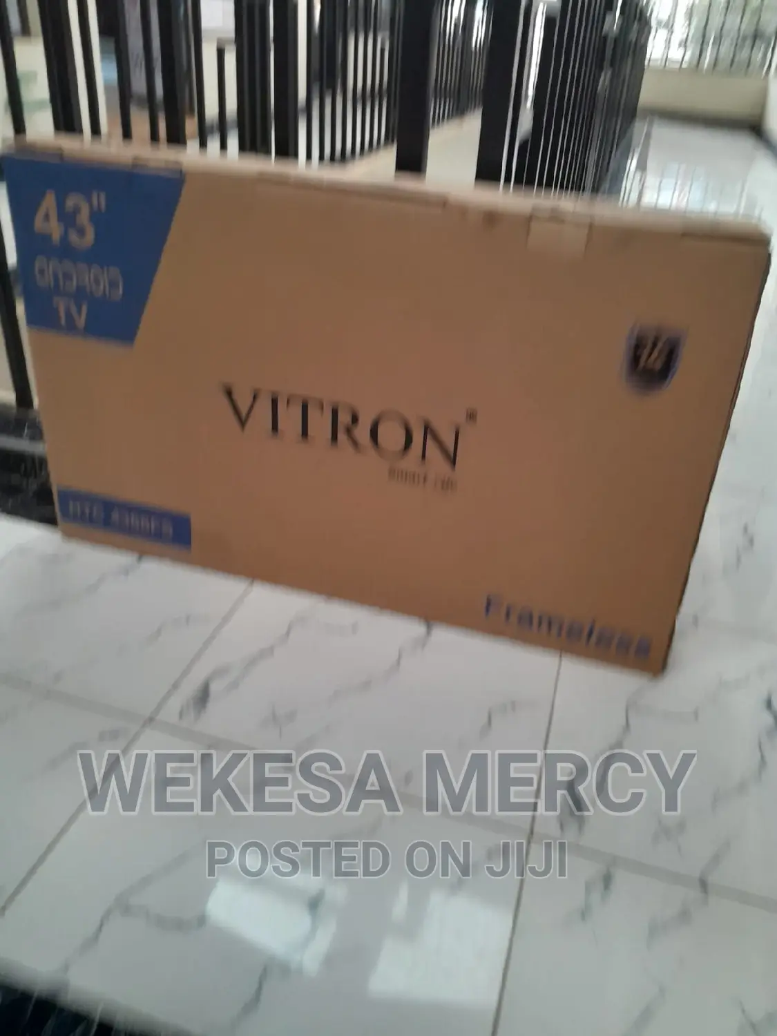 Vitron 43 Inch Smart Android Digital Tv -Htc4368fs