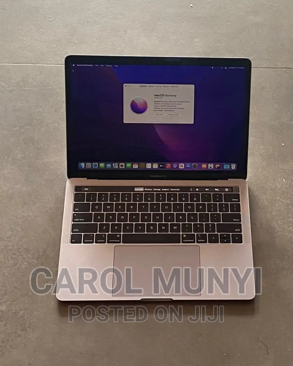 New Laptop Apple MacBook Pro 2015 8GB Intel Core I7 SSD 256GB