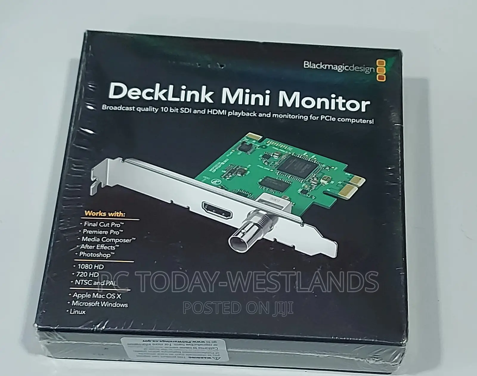 Blackmagic Decklink Mini Monitor - SDI and HDMI Playback