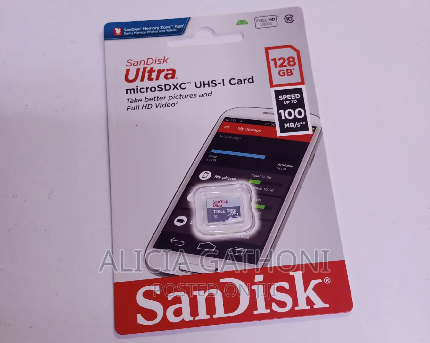 128gb Original Sandisk Memory Card