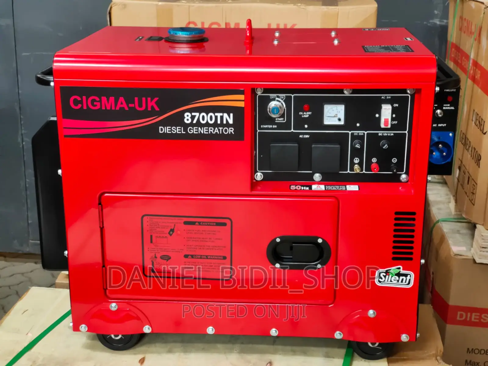 Cigmauk Diesel Generator Dg8700tn 8.5kva Single Phase + Ats