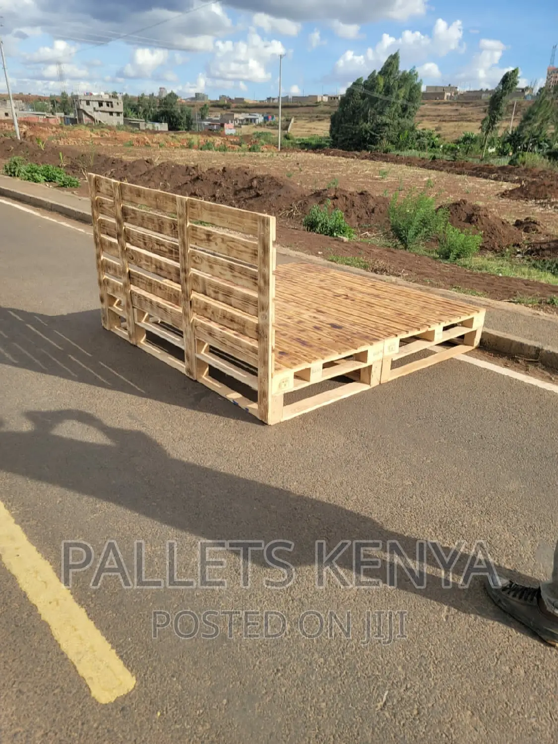 Pallet Bed- 6*6 Detachable and Blazed Pallet Bed.(UR#0012)