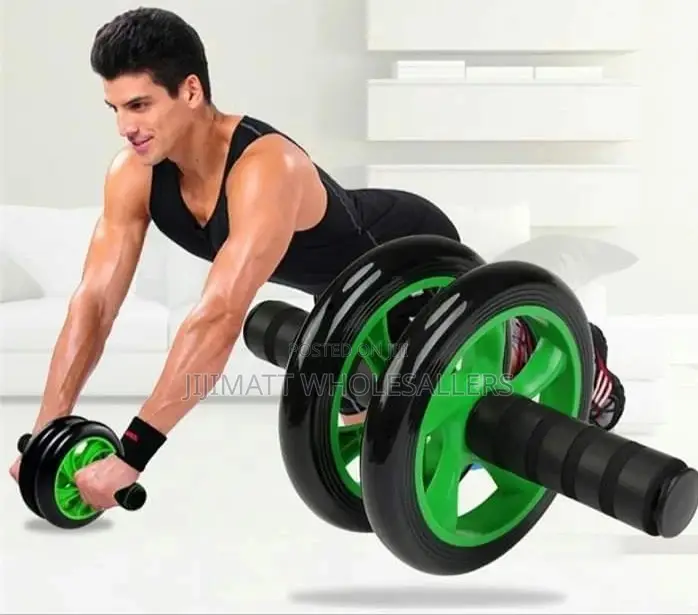 Abs Roller//Abs Roller With Rubber Handle Available