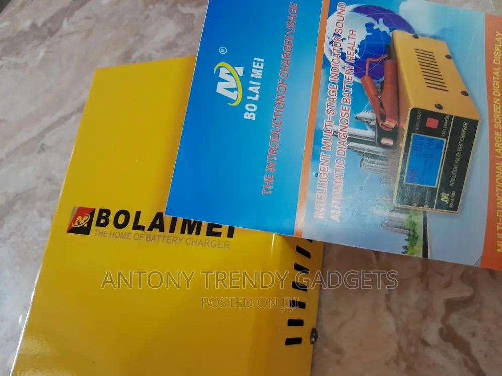 Bolaimei-12v/24v Car Battery Charger, 8 Stage 1 Amp to 15