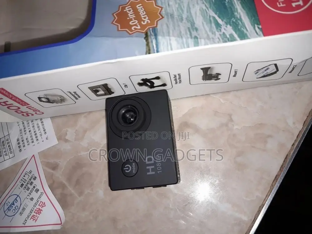 Action Camera, 12MP Sports Camera Full HD