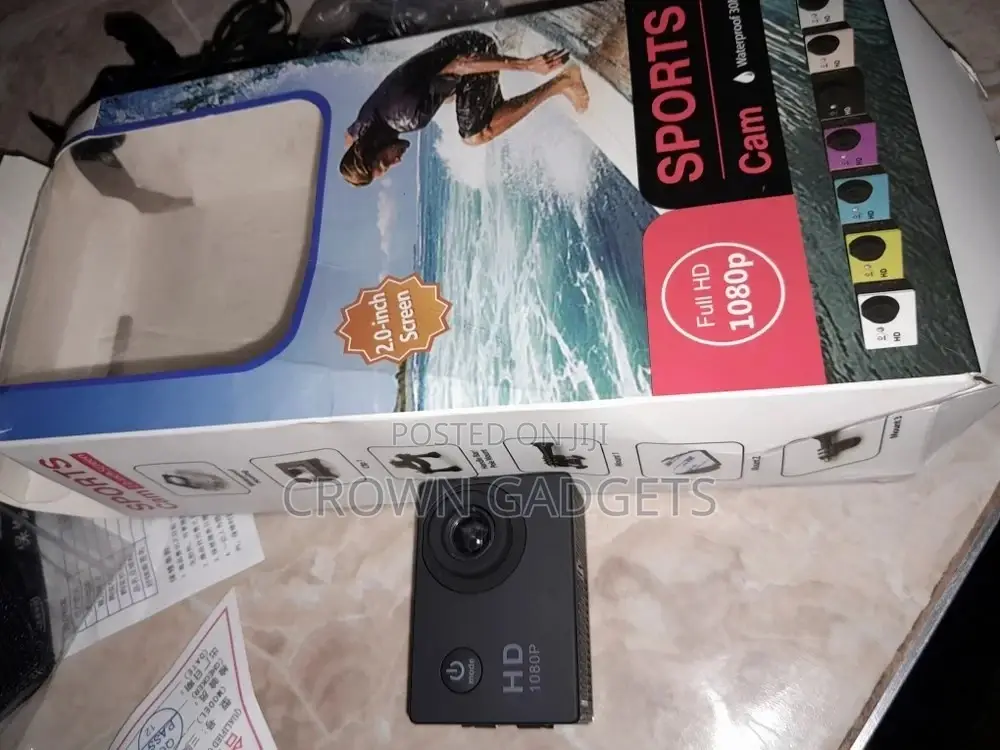 Action Camera, 12MP Sports Camera Full HD