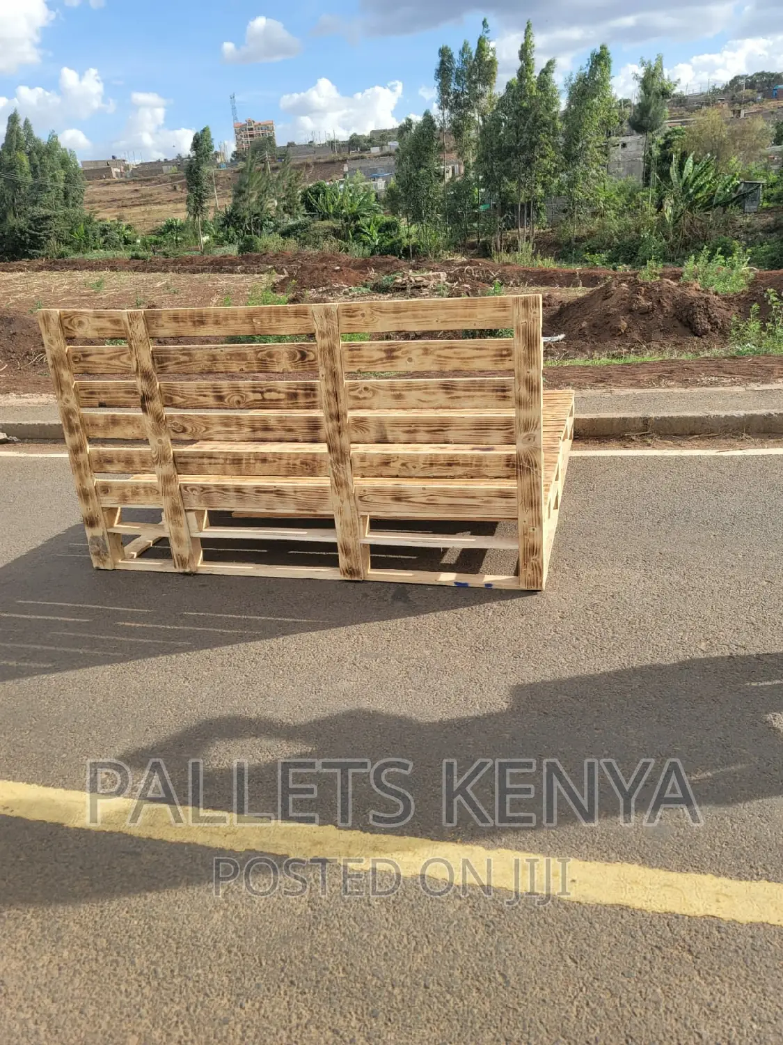 Pallet Bed- 6*6 Detachable and Blazed Pallet Bed. (5,6R,#01