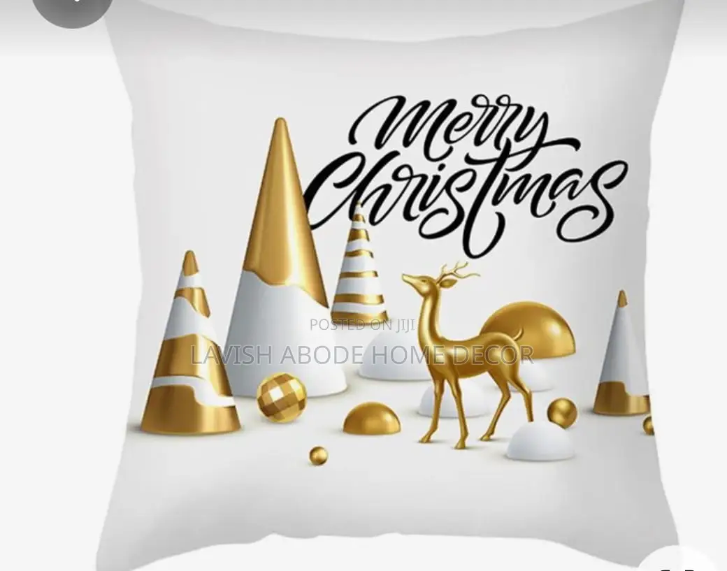 Christmas Themed Throw Pillow Cover Case